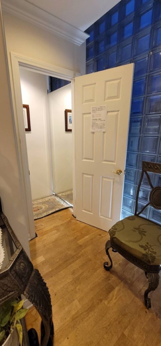 Studio entrance